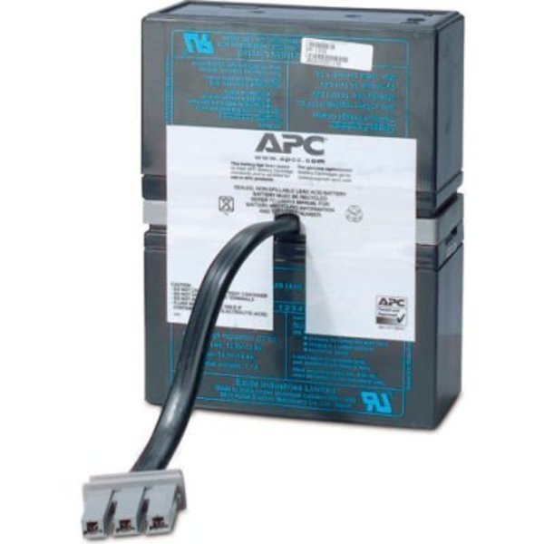 Apc UPS Battery, APC UPS, 24V DC, 9 Ah, Connectors RBC33